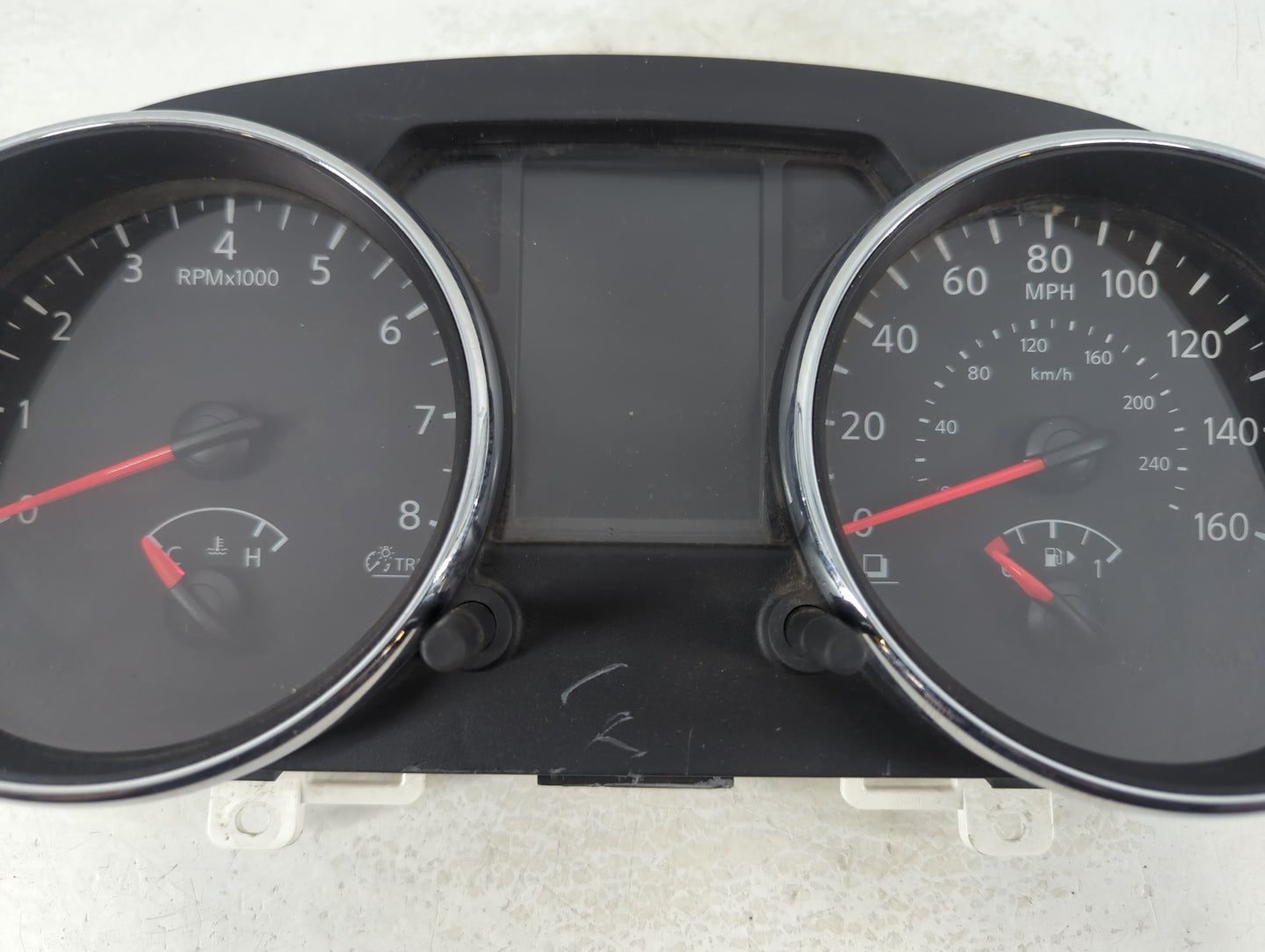 2012-2015 Nissan Rogue Instrument Cluster Speedometer Gauges P/N:24810 1VX5A Fits Fits 2012 2013 2014 2015 OEM Used Auto Par