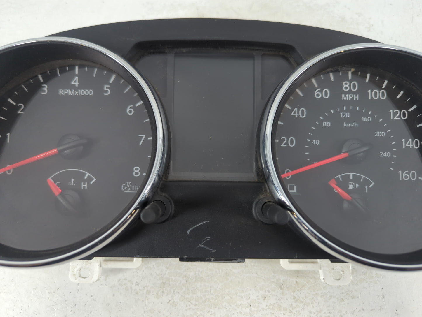 2012-2015 Nissan Rogue Instrument Cluster Speedometer Gauges P/N:24810 1VX5A Fits Fits 2012 2013 2014 2015 OEM Used Auto Par