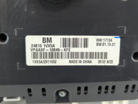 2012-2015 Nissan Rogue Instrument Cluster Speedometer Gauges P/N:24810 1VX5A Fits Fits 2012 2013 2014 2015 OEM Used Auto Par