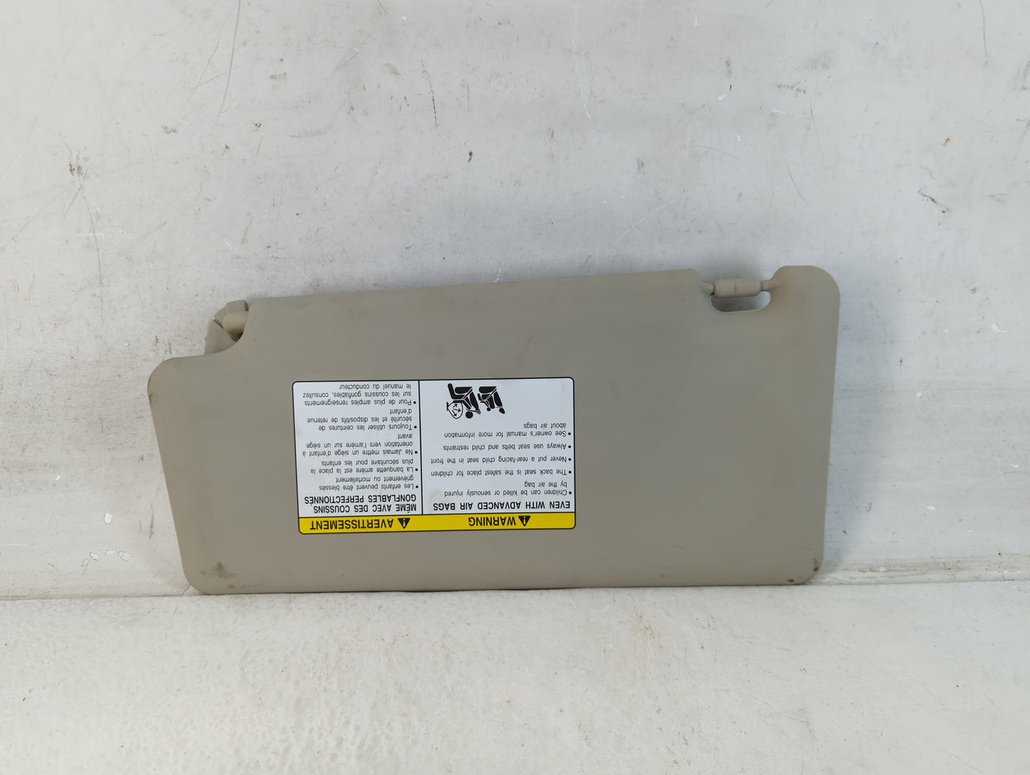 2008-2015 Nissan Rogue Sun Visor Shade Replacement Passenger Right Mirror Fits Fits 2008 2009 2010 2011 2012 2013 2014 2015 