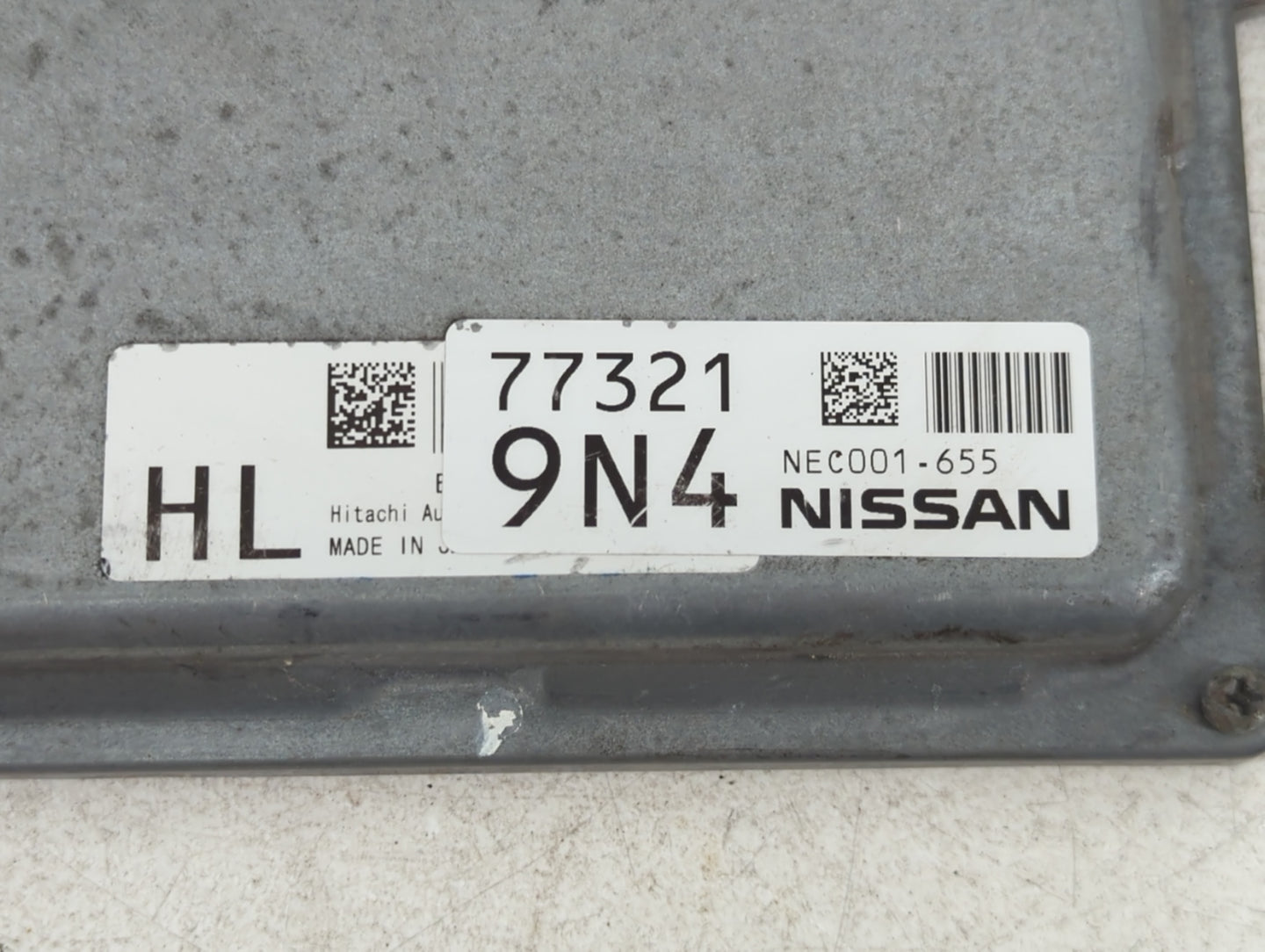 2013-2015 Nissan Rogue PCM Engine Control Computer ECU ECM PCU OEM P/N:NEC001-655 Fits Fits 2013 2014 2015 OEM Used Auto Par