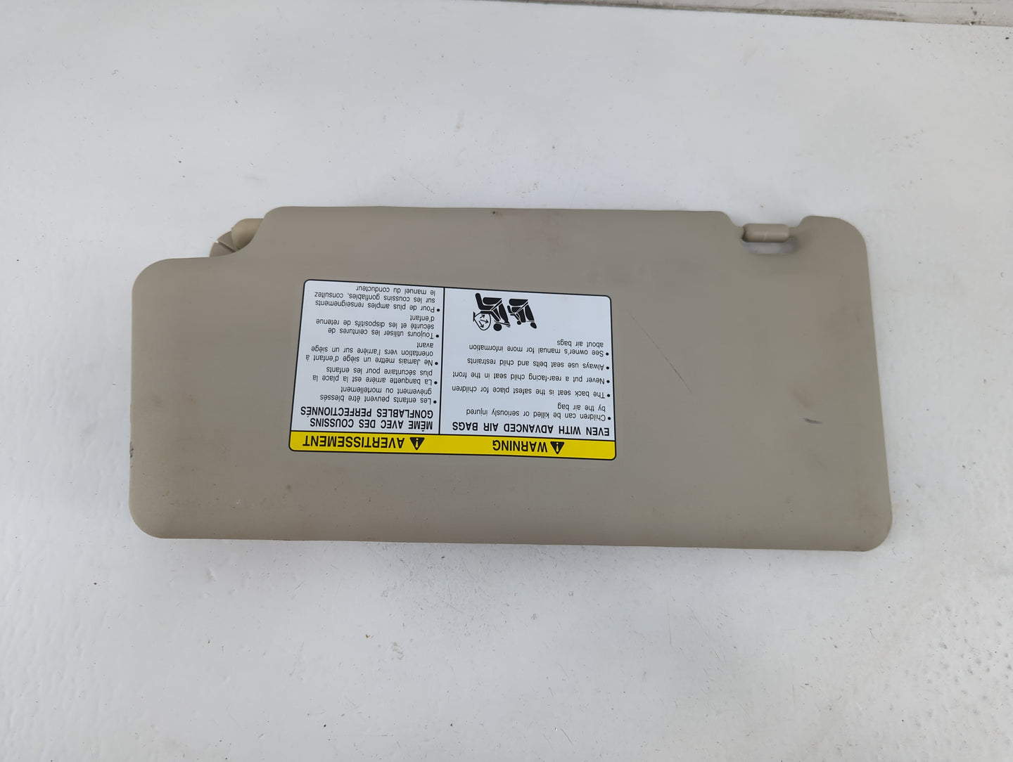 2008-2015 Nissan Rogue Sun Visor Shade Replacement Passenger Right Mirror Fits Fits 2008 2009 2010 2011 2012 2013 2014 2015 