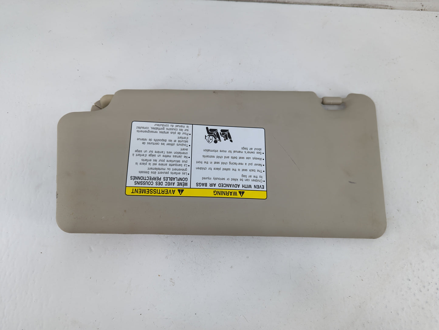 2008-2015 Nissan Rogue Sun Visor Shade Replacement Passenger Right Mirror Fits Fits 2008 2009 2010 2011 2012 2013 2014 2015 