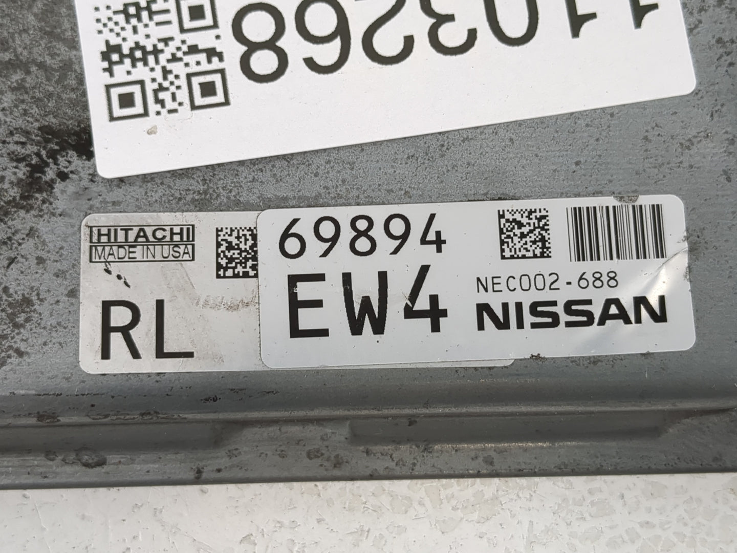 2013-2015 Nissan Rogue PCM Engine Control Computer ECU ECM PCU OEM P/N:NEC002-688 Fits Fits 2013 2014 2015 OEM Used Auto Par
