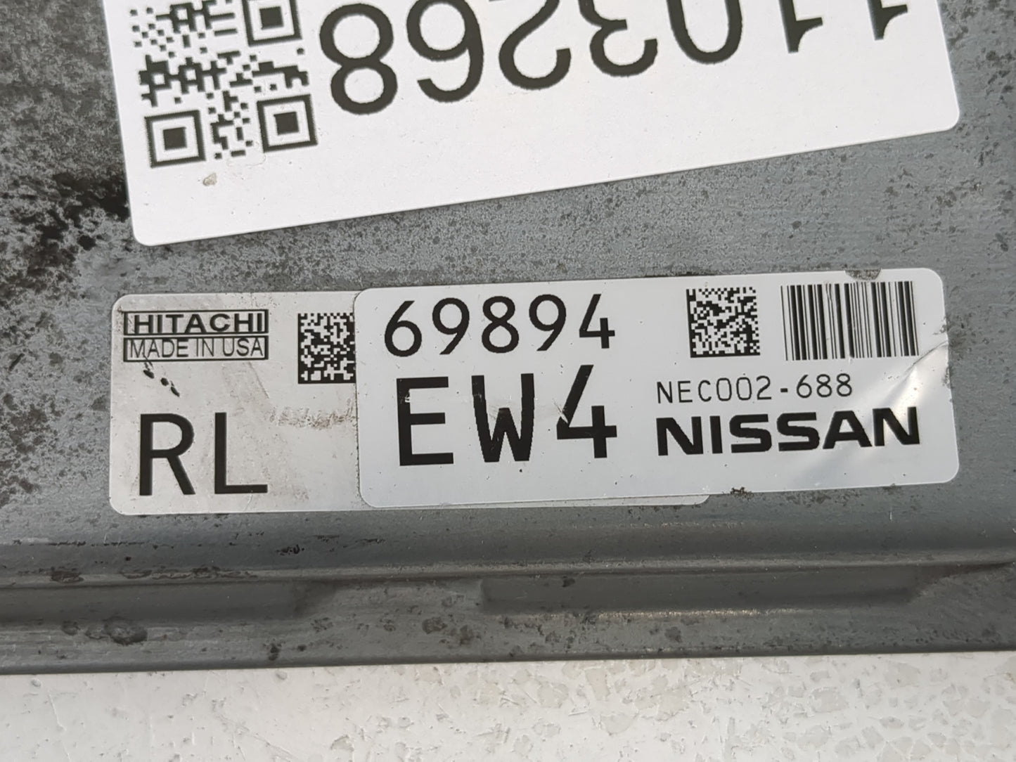 2013-2015 Nissan Rogue PCM Engine Control Computer ECU ECM PCU OEM P/N:NEC002-688 Fits Fits 2013 2014 2015 OEM Used Auto Par