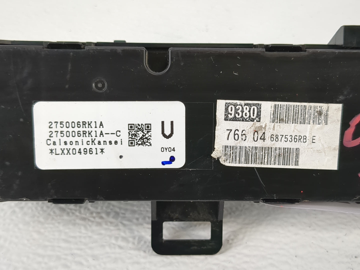 2011-2015 Nissan Rogue Climate Control Module Temperature AC/Heater Replacement P/N:275006RK1A Fits Fits 2011 2012 2013 2014