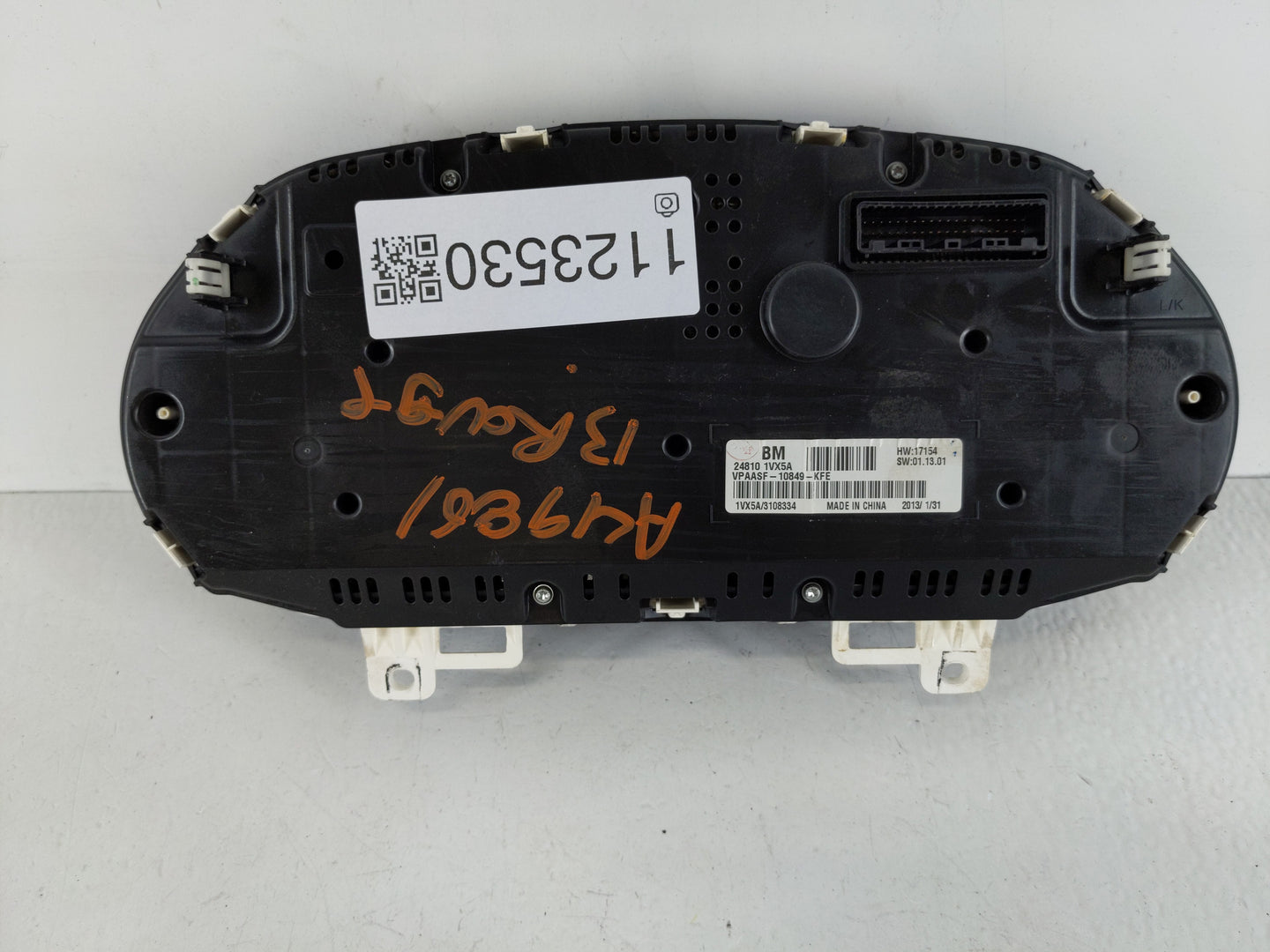 2012-2015 Nissan Rogue Instrument Cluster Speedometer Gauges P/N:24810 1VX5A Fits Fits 2012 2013 2014 2015 OEM Used Auto Par