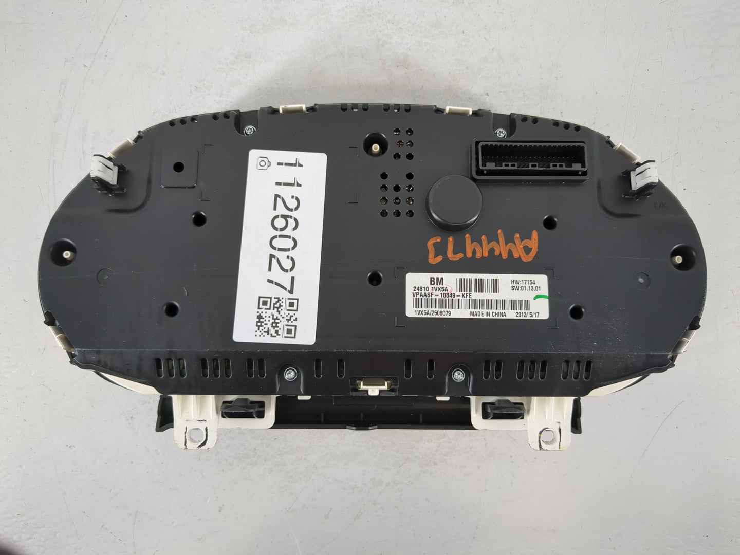 2012-2015 Nissan Rogue Instrument Cluster Speedometer Gauges P/N:24810 1VX5A Fits Fits 2012 2013 2014 2015 OEM Used Auto Par