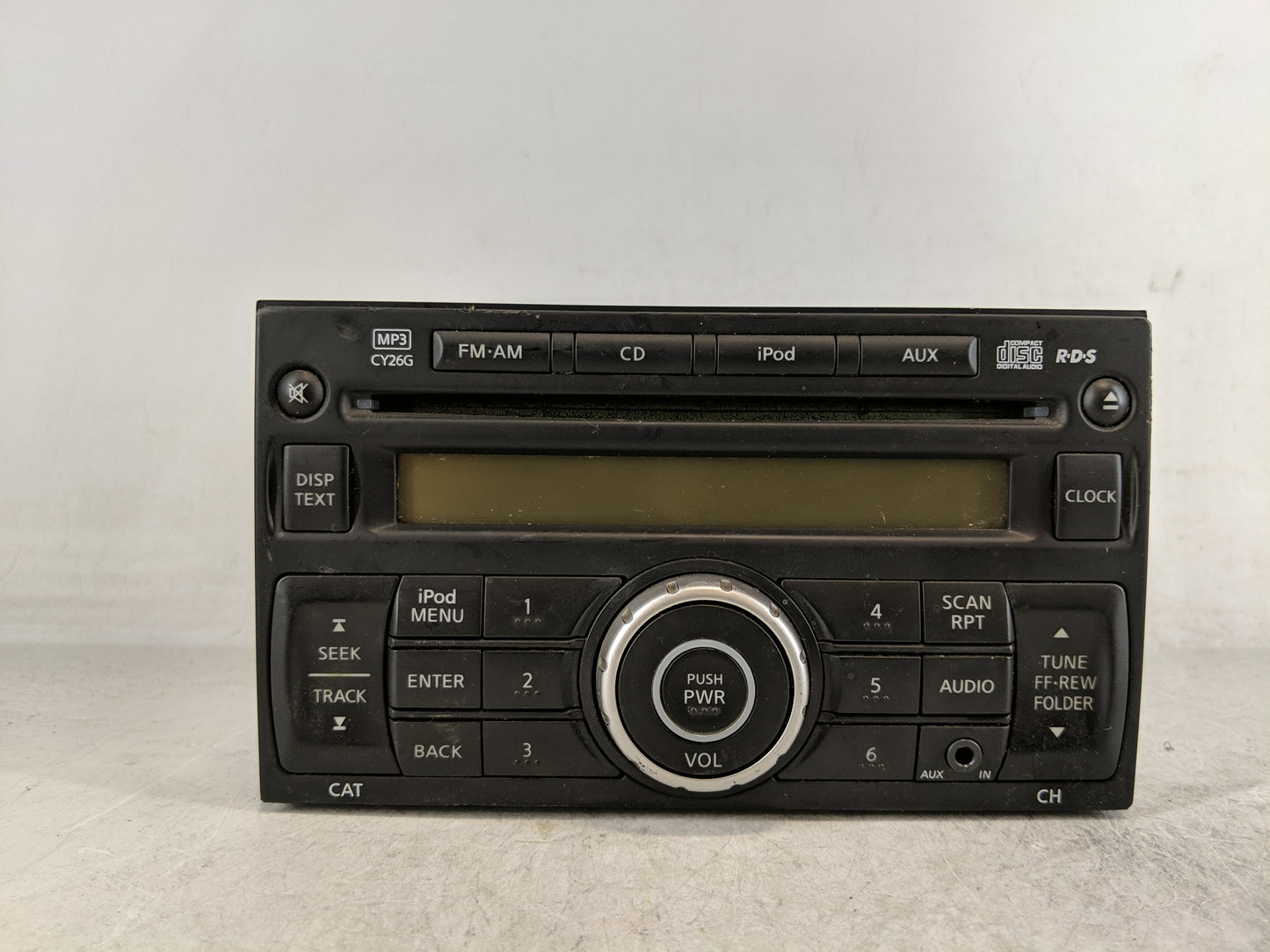 2011-2015 Nissan Rogue Radio AM FM Cd Player Receiver Replacement P/N:28185 1VK1A Fits Fits 2011 2012 2013 2014 2015 OEM Use