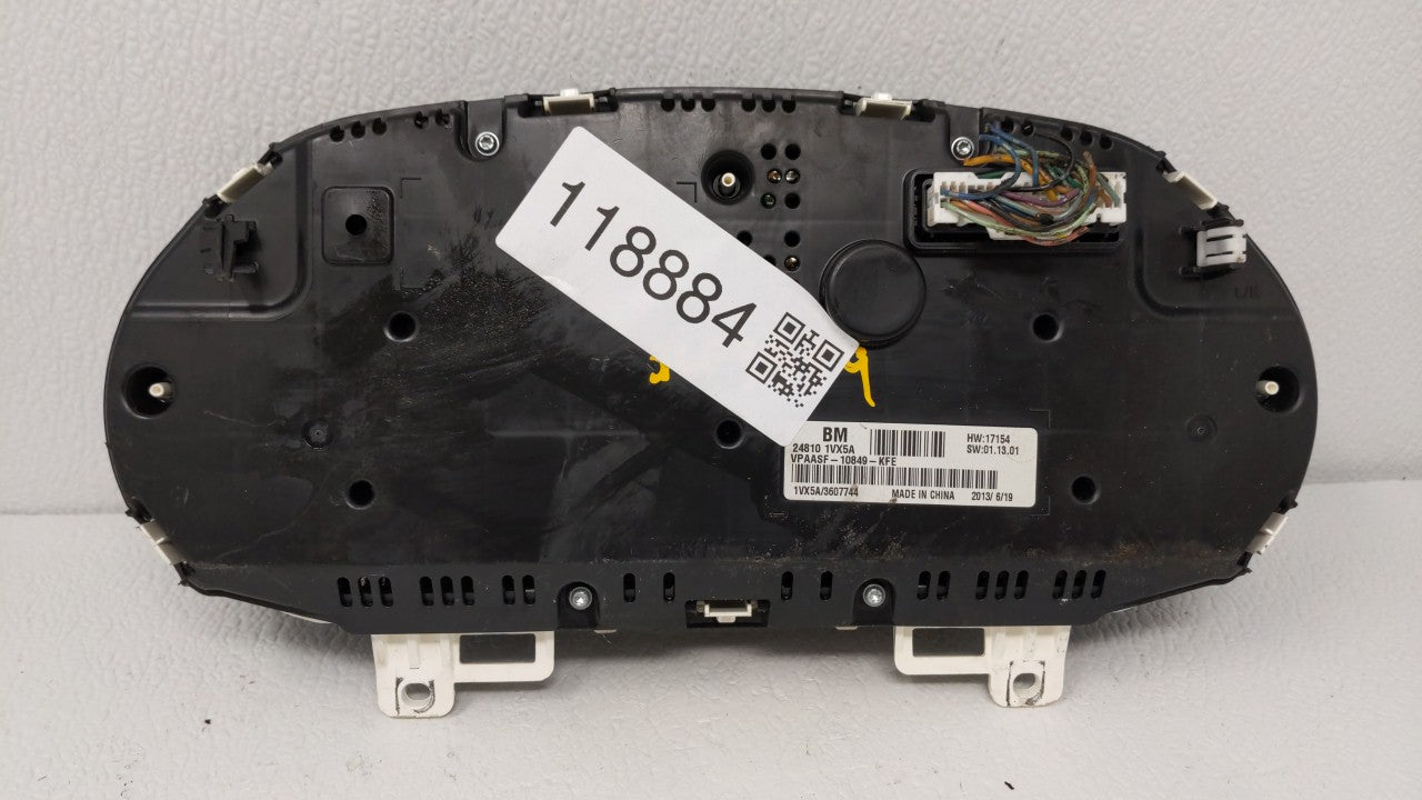 2012-2015 Nissan Rogue Instrument Cluster Speedometer Gauges P/N:24810 1VX5C 24810 1VX0A Fits Fits 2012 2013 2014 2015 OEM U