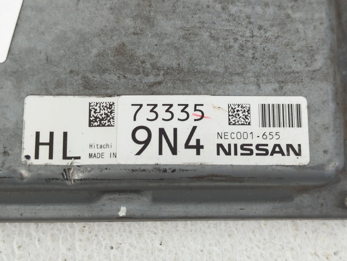 2013-2015 Nissan Rogue PCM Engine Control Computer ECU ECM PCU OEM P/N:NEC001-655 Fits Fits 2013 2014 2015 OEM Used Auto Par