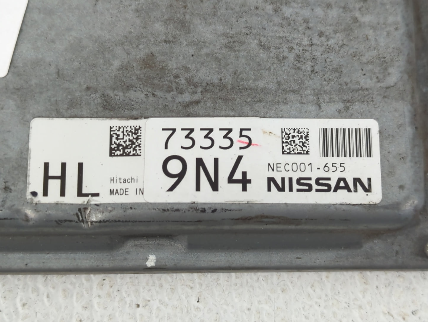 2013-2015 Nissan Rogue PCM Engine Control Computer ECU ECM PCU OEM P/N:NEC001-655 Fits Fits 2013 2014 2015 OEM Used Auto Par