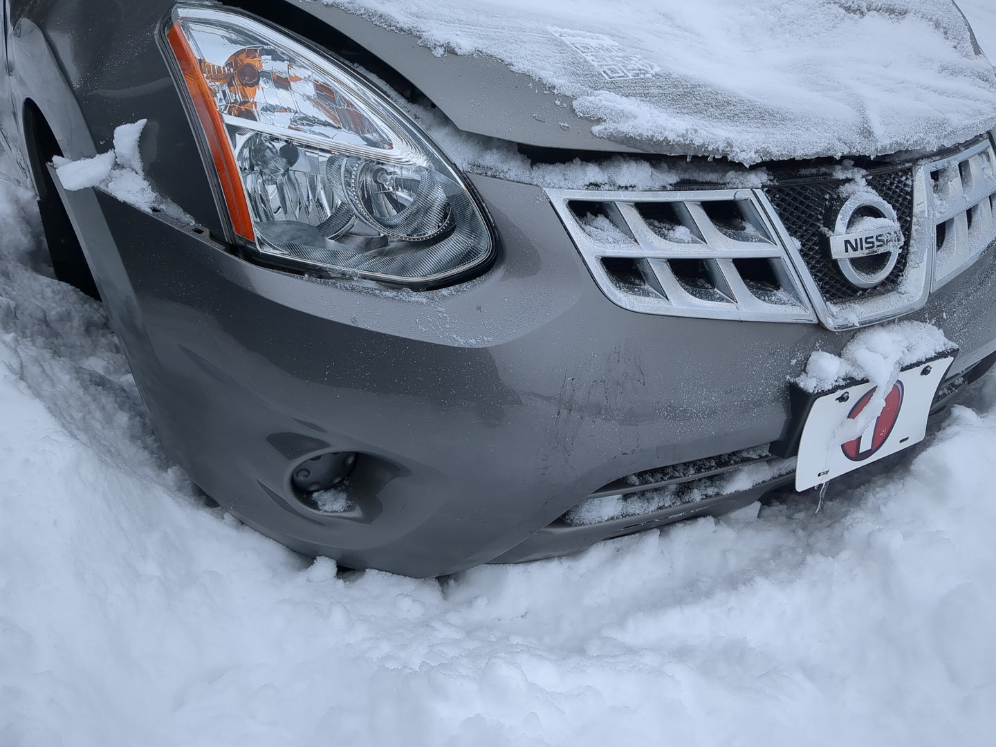 2011-2015 Nissan Rogue Front Bumper - Oem 1248117 - Oemusedautoparts1.com