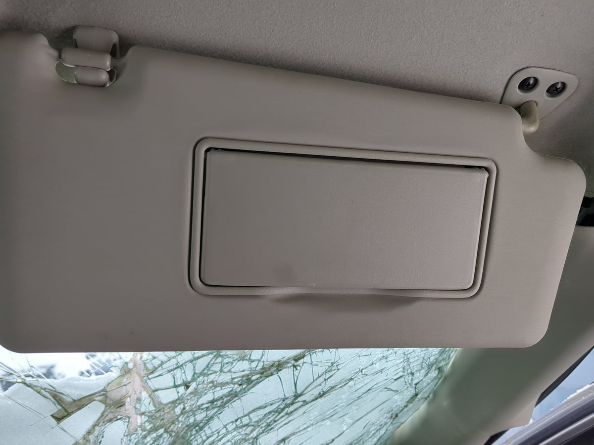 2008-2015 Nissan Rogue Sun Visor Shade Replacement Passenger Right Mirror Fits Fits 2008 2009 2010 2011 2012 2013 2014 2015 