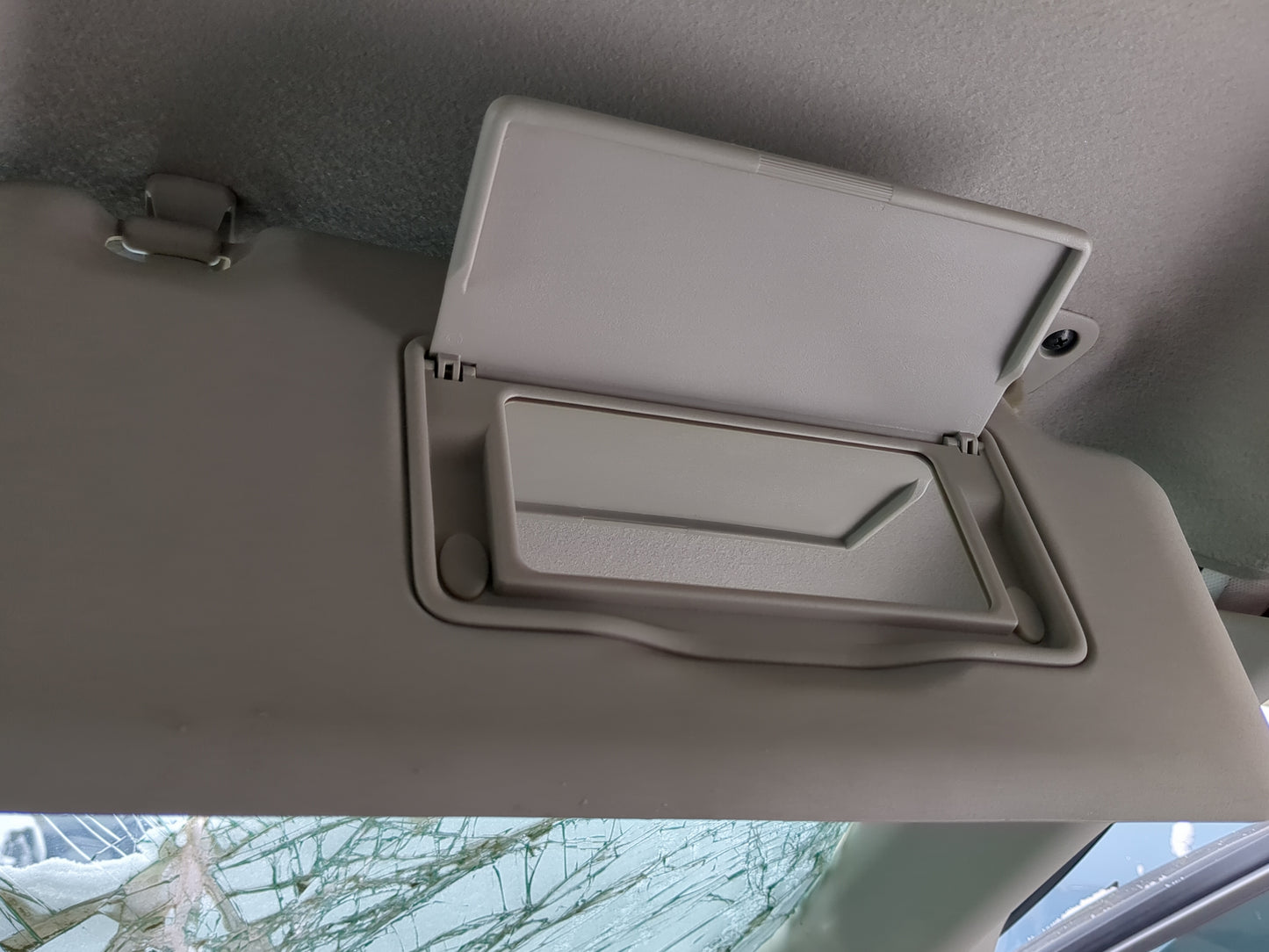 2008-2015 Nissan Rogue Sun Visor Shade Replacement Passenger Right Mirror Fits Fits 2008 2009 2010 2011 2012 2013 2014 2015 