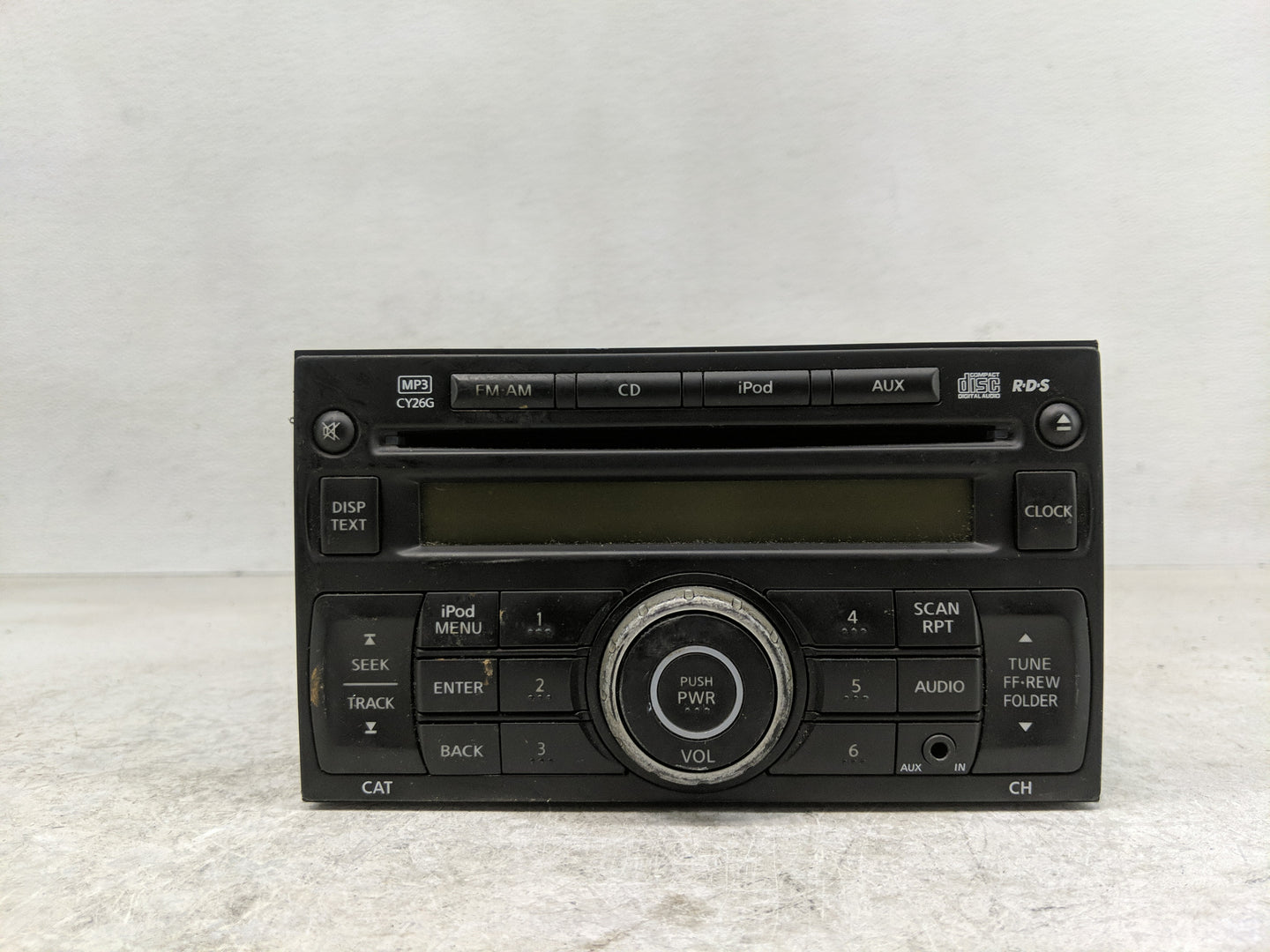 2011-2015 Nissan Rogue Radio AM FM Cd Player Receiver Replacement P/N:276-0066-41 28185 1VK1A Fits Fits 2011 2012 2013 2014 