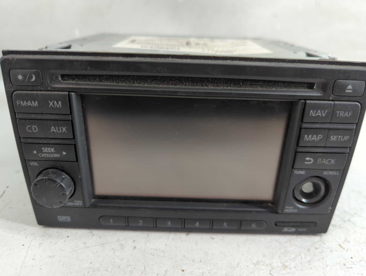 2012-2015 Nissan Rogue Radio AM FM Cd Player Receiver Replacement P/N:7 612 051 458 259151VX1B Fits Fits 2012 2013 2014 2015
