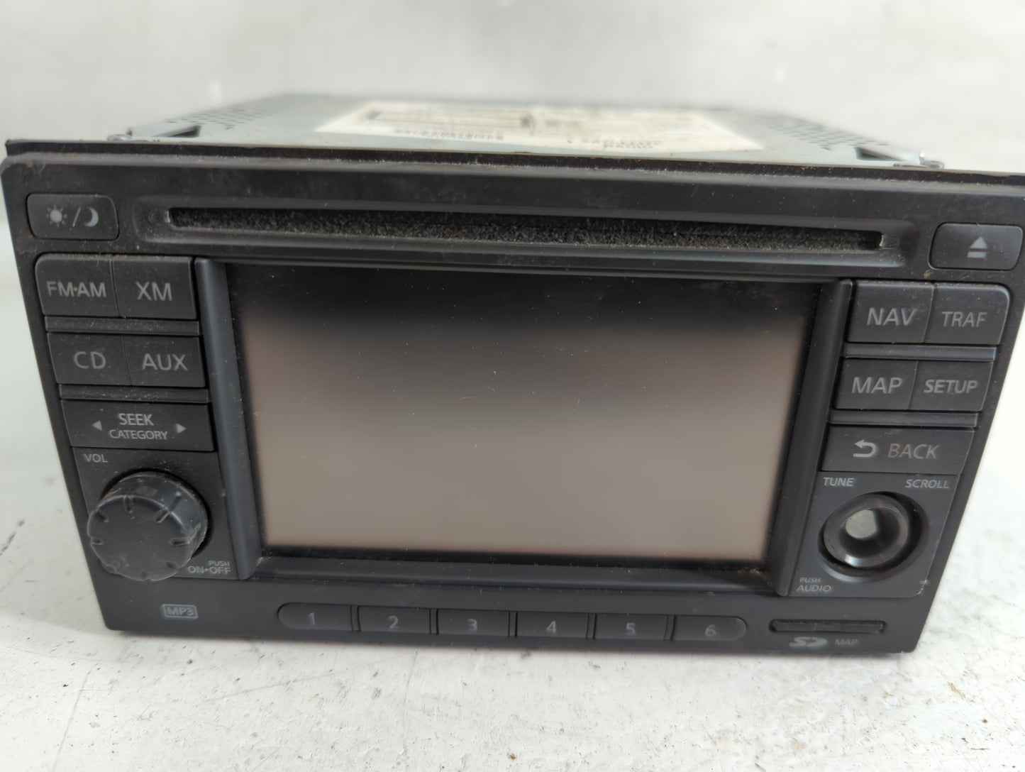 2012-2015 Nissan Rogue Radio AM FM Cd Player Receiver Replacement P/N:7 612 051 458 259151VX1B Fits Fits 2012 2013 2014 2015