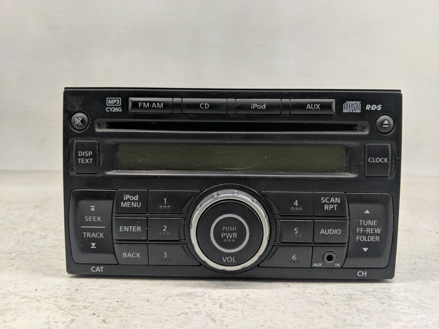 2011-2015 Nissan Rogue Radio AM FM Cd Player Receiver Replacement P/N:276-0066-41 28185 1VK1A Fits Fits 2011 2012 2013 2014 