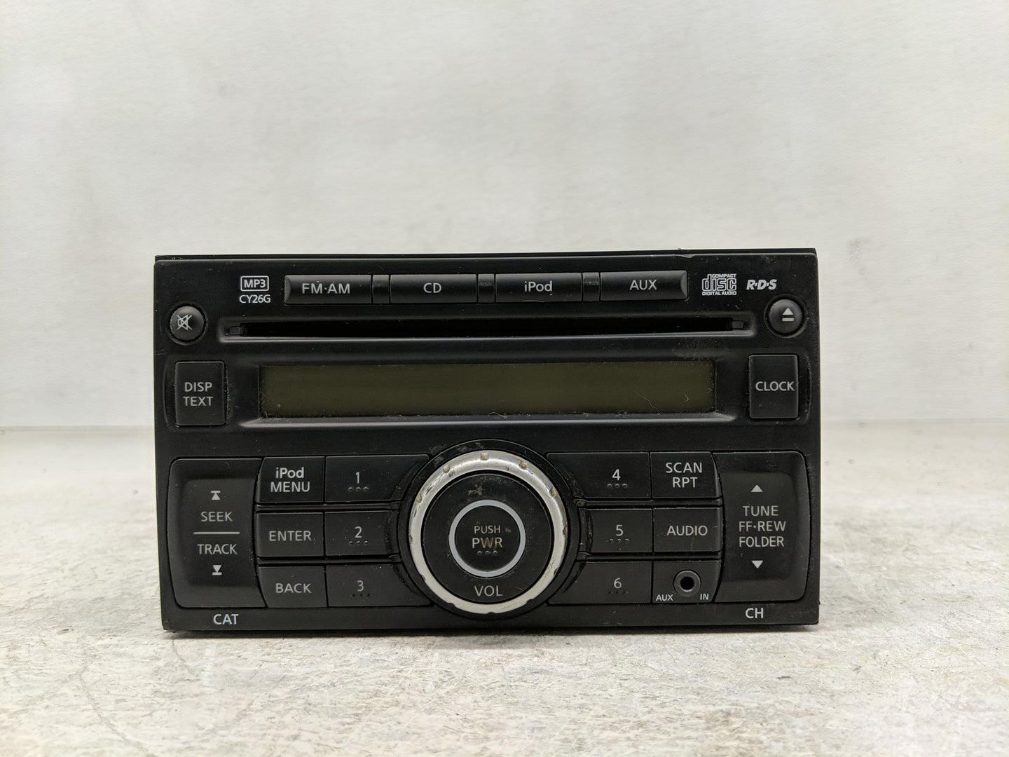 2011-2015 Nissan Rogue Radio AM FM Cd Player Receiver Replacement P/N:28185 1VK1A Fits Fits 2011 2012 2013 2014 2015 OEM Use