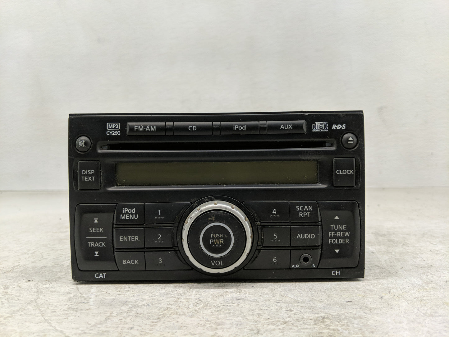 2011-2015 Nissan Rogue Radio AM FM Cd Player Receiver Replacement P/N:28185 1VK1A Fits Fits 2011 2012 2013 2014 2015 OEM Use