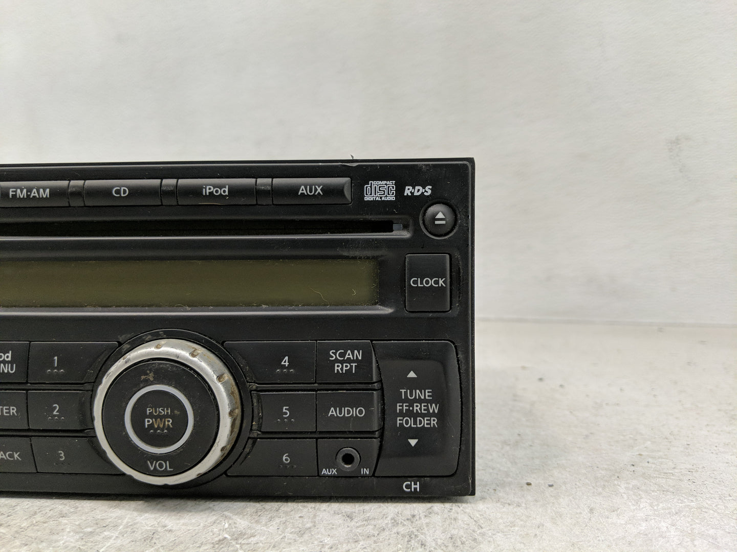 2011-2015 Nissan Rogue Radio AM FM Cd Player Receiver Replacement P/N:28185 1VK1A Fits Fits 2011 2012 2013 2014 2015 OEM Use