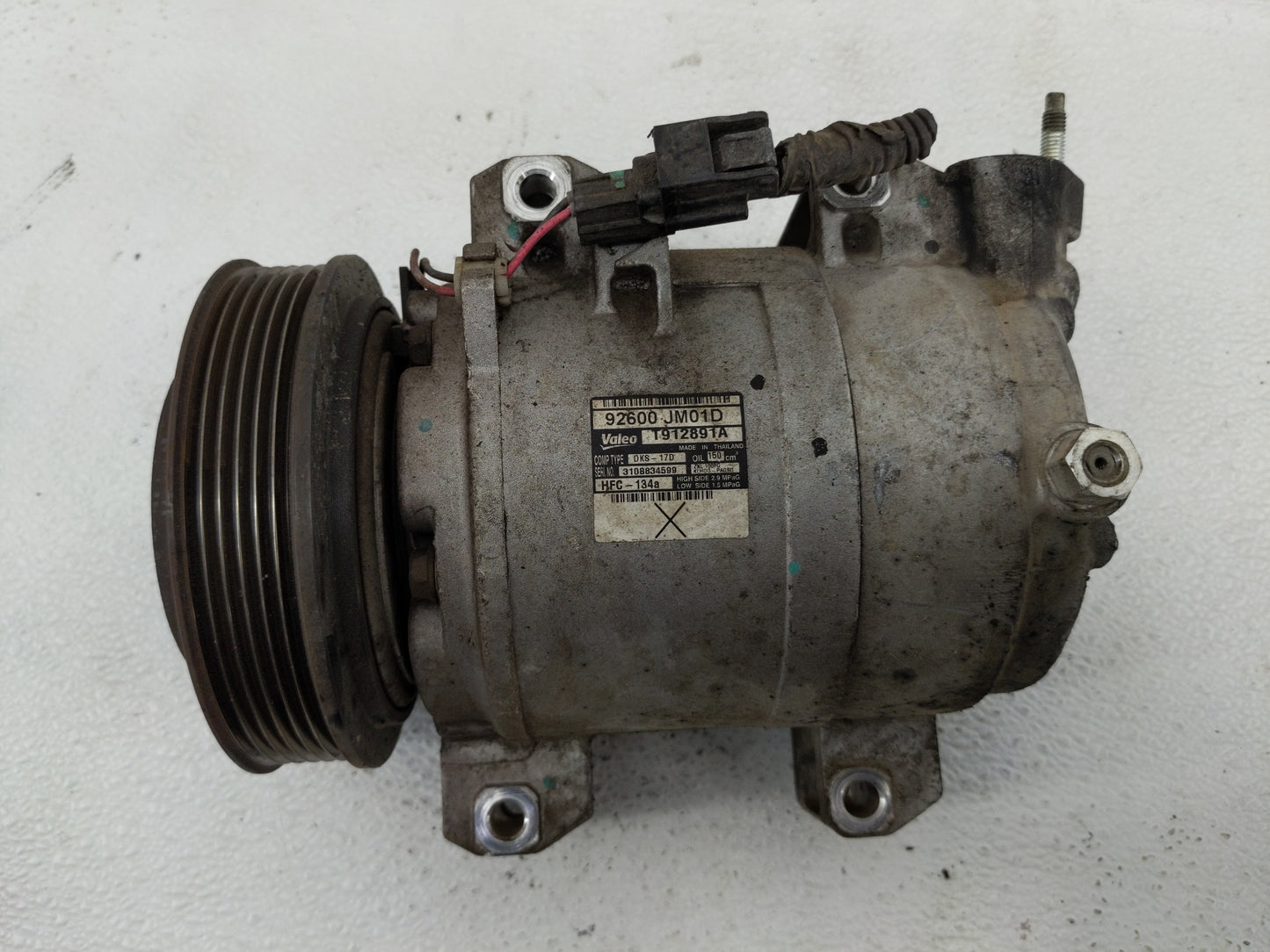 2008-2015 Nissan Rogue Air Conditioning A/c Ac Compressor Oem - Oemusedautoparts1.com