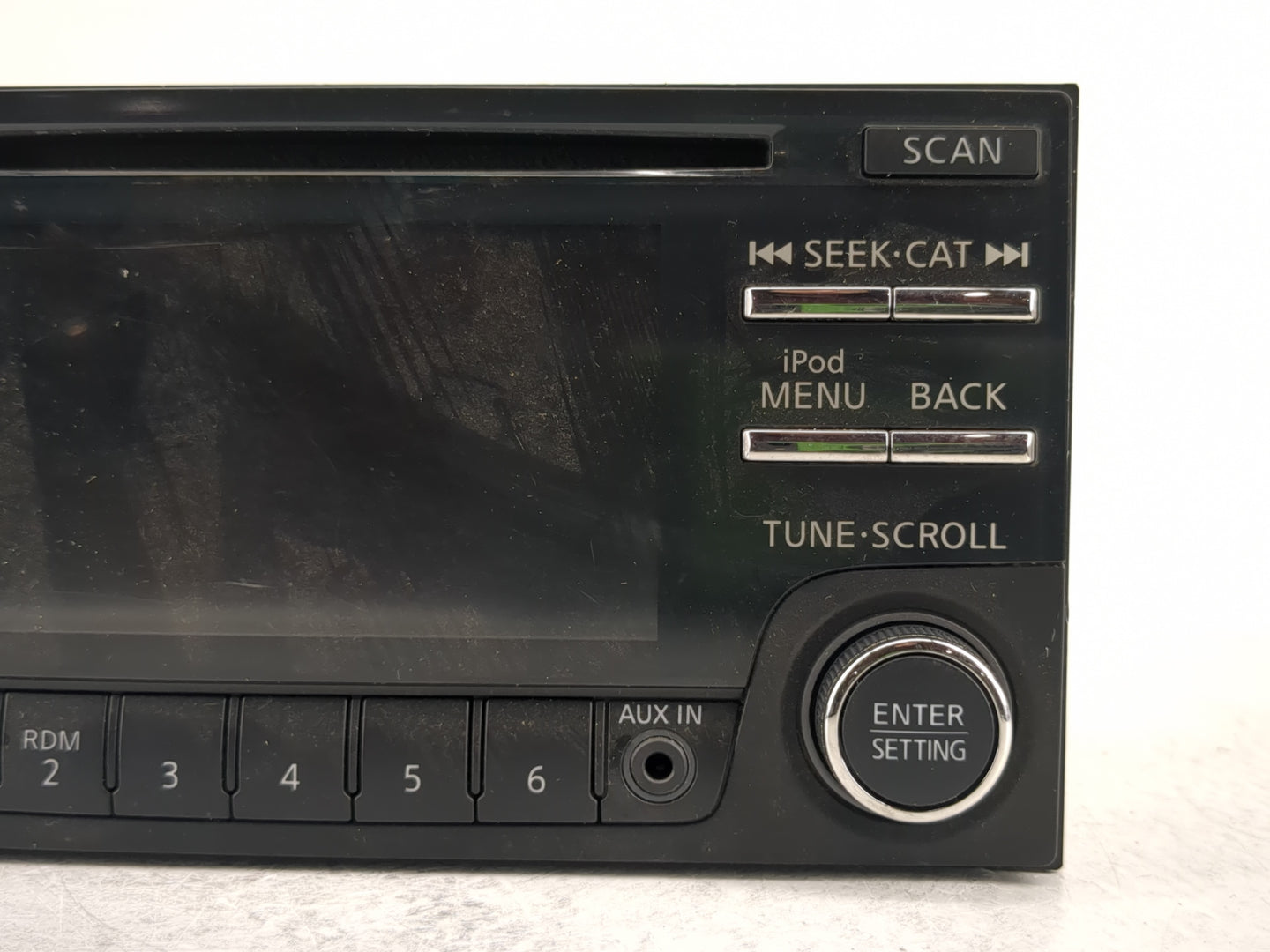 2012-2015 Nissan Rogue Radio AM FM Cd Player Receiver Replacement P/N:28185 1VX2A Fits Fits 2012 2013 2014 2015 OEM Used Aut