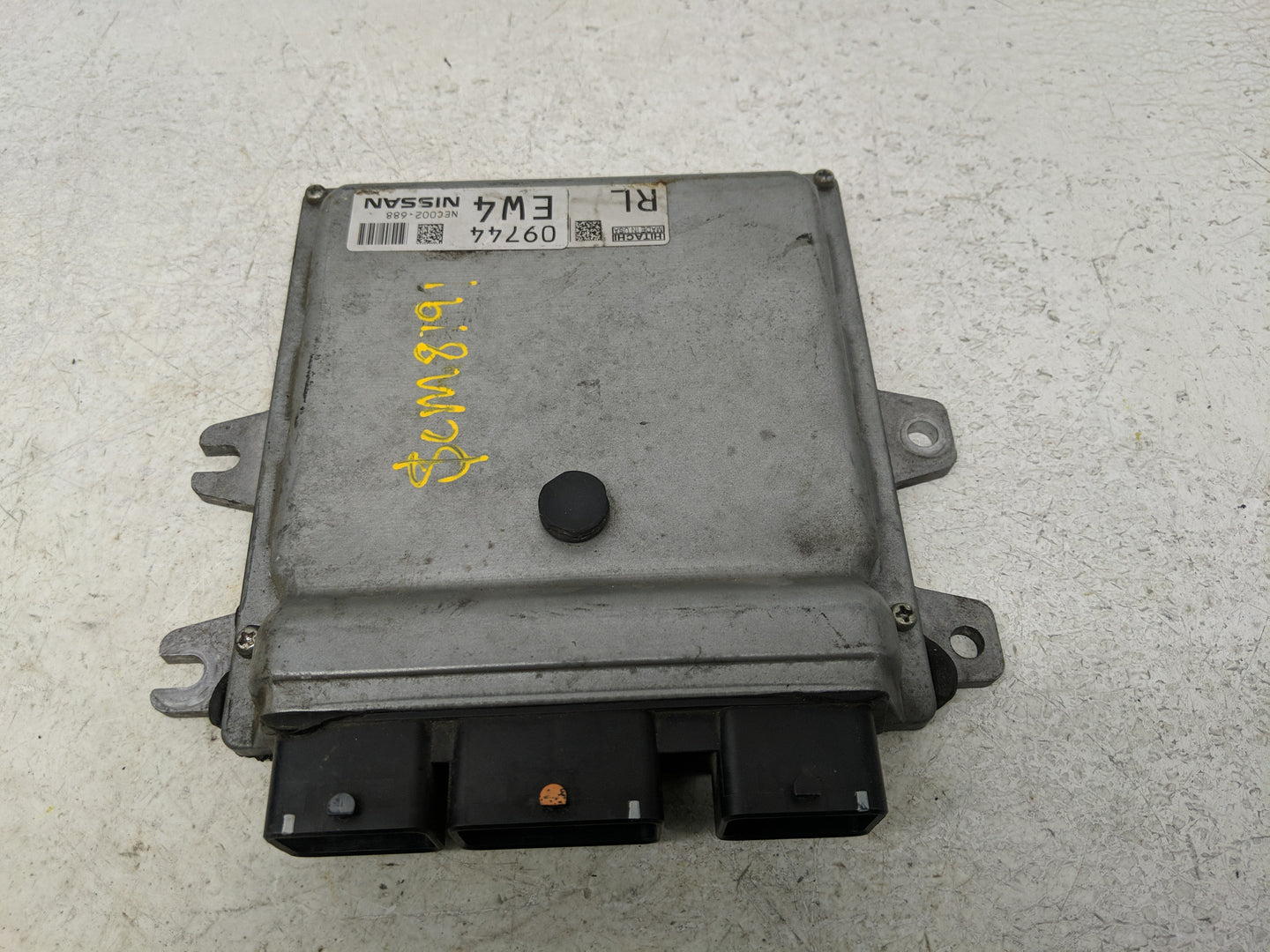 2013-2015 Nissan Rogue PCM Engine Control Computer ECU ECM PCU OEM P/N:NEC002-688 Fits Fits 2013 2014 2015 OEM Used Auto Par