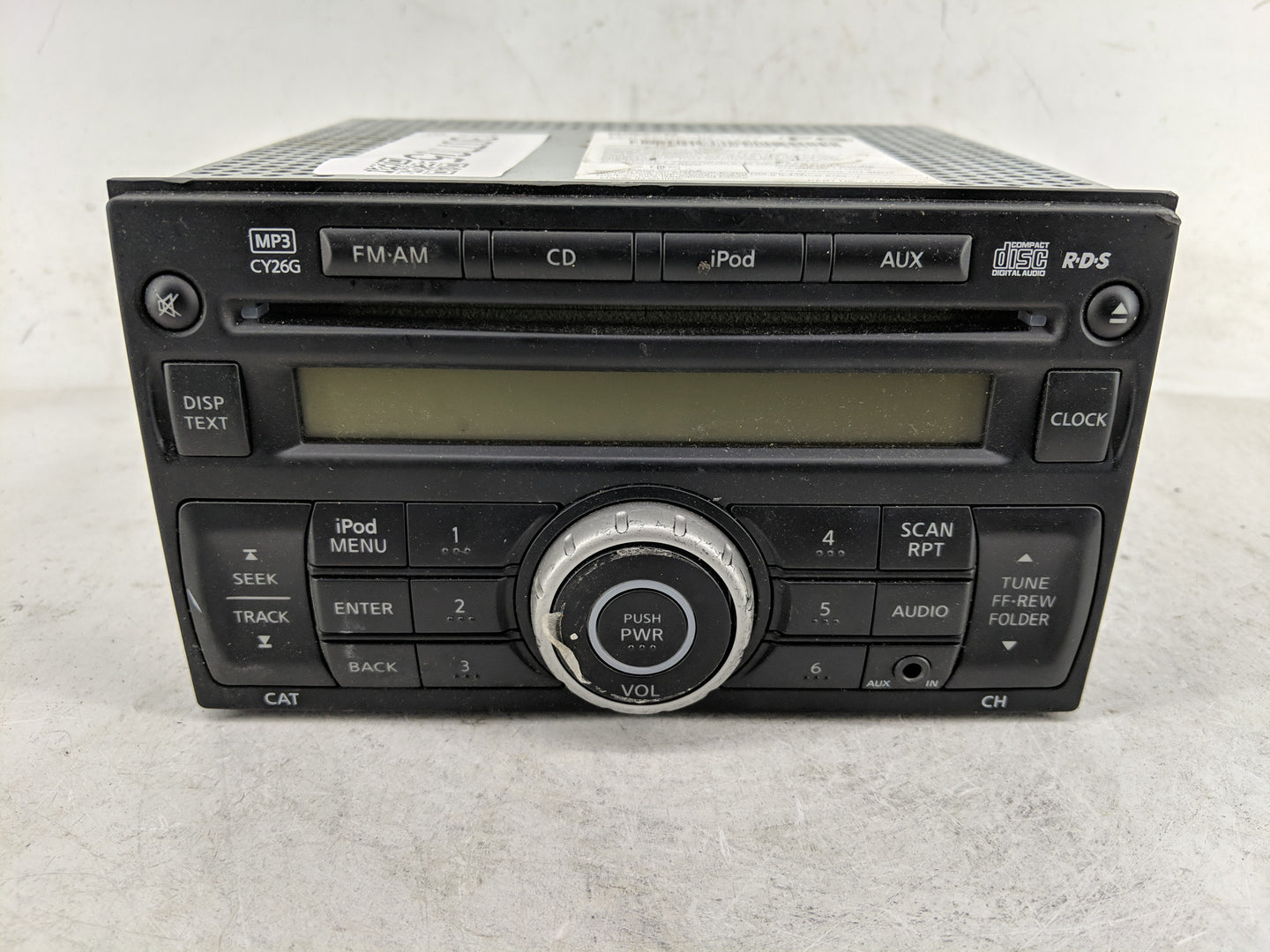 2011-2015 Nissan Rogue Radio AM FM Cd Player Receiver Replacement P/N:28185 1VK1A Fits Fits 2011 2012 2013 2014 2015 OEM Use