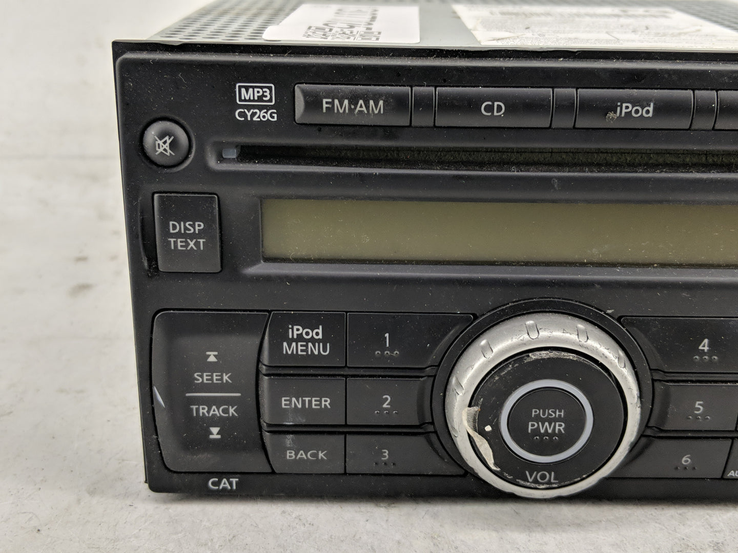 2011-2015 Nissan Rogue Radio AM FM Cd Player Receiver Replacement P/N:28185 1VK1A Fits Fits 2011 2012 2013 2014 2015 OEM Use