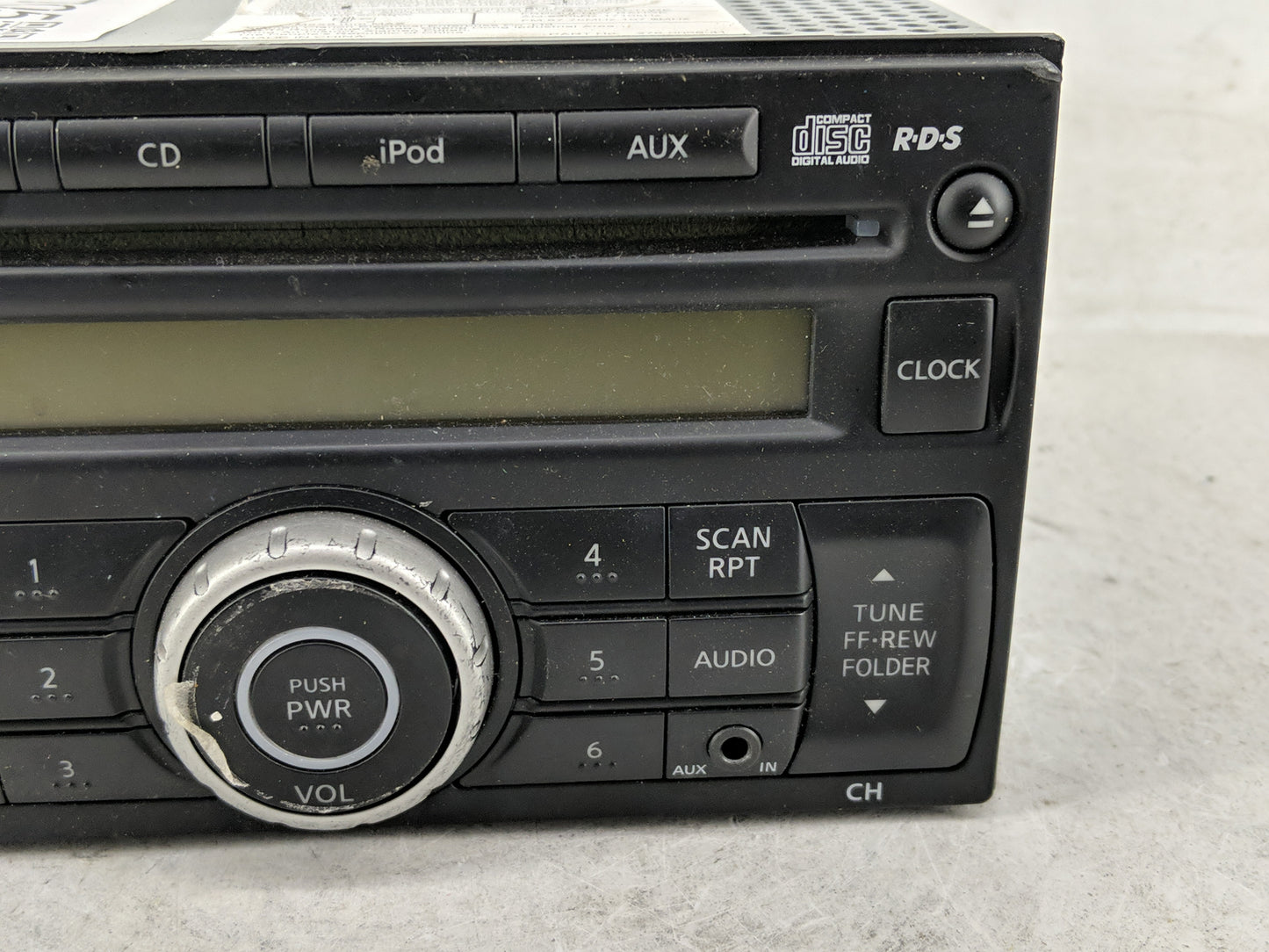 2011-2015 Nissan Rogue Radio AM FM Cd Player Receiver Replacement P/N:28185 1VK1A Fits Fits 2011 2012 2013 2014 2015 OEM Use