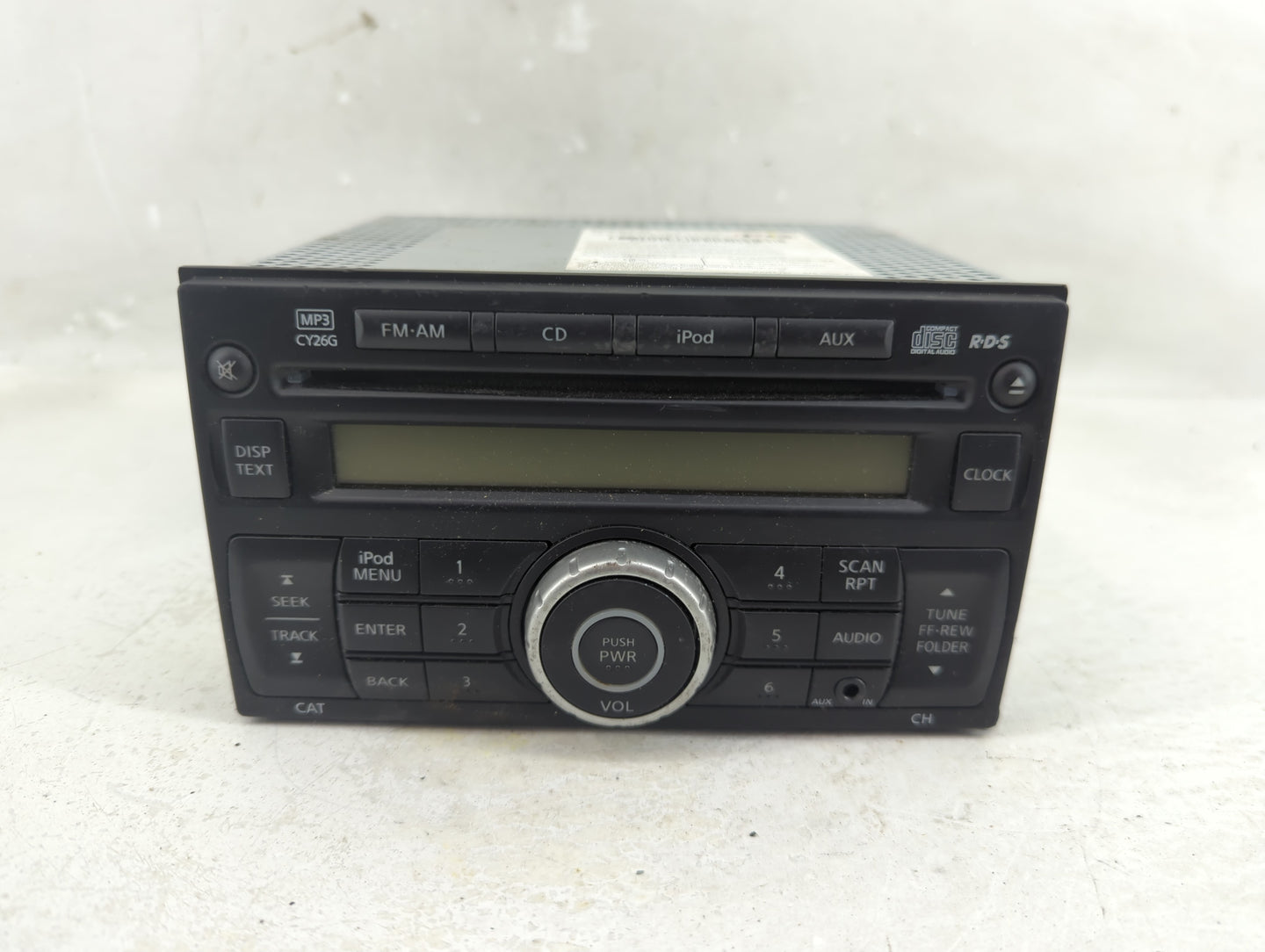 2011-2015 Nissan Rogue Radio AM FM Cd Player Receiver Replacement P/N:28185 1VK1A Fits Fits 2011 2012 2013 2014 2015 OEM Use