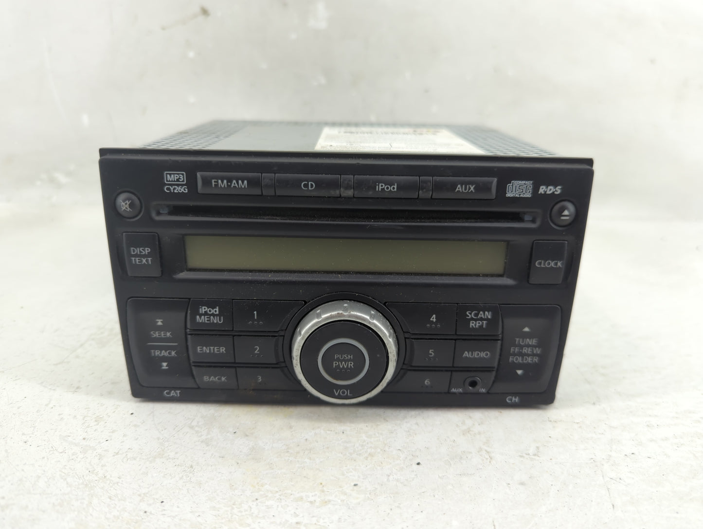 2011-2015 Nissan Rogue Radio AM FM Cd Player Receiver Replacement P/N:28185 1VK1A Fits Fits 2011 2012 2013 2014 2015 OEM Use