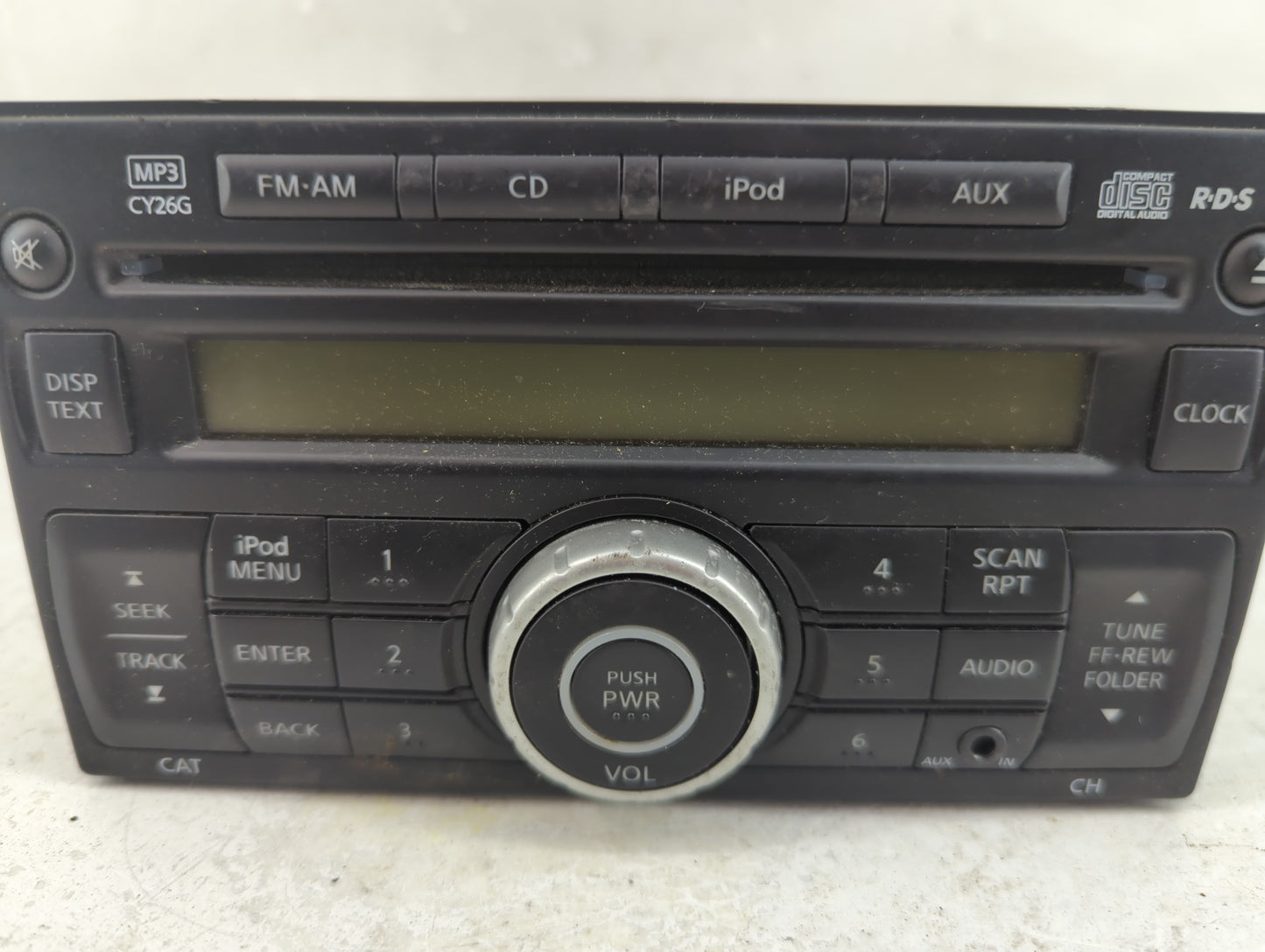 2011-2015 Nissan Rogue Radio AM FM Cd Player Receiver Replacement P/N:28185 1VK1A Fits Fits 2011 2012 2013 2014 2015 OEM Use