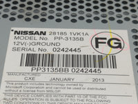 2011-2015 Nissan Rogue Radio AM FM Cd Player Receiver Replacement P/N:28185 1VK1A Fits Fits 2011 2012 2013 2014 2015 OEM Use