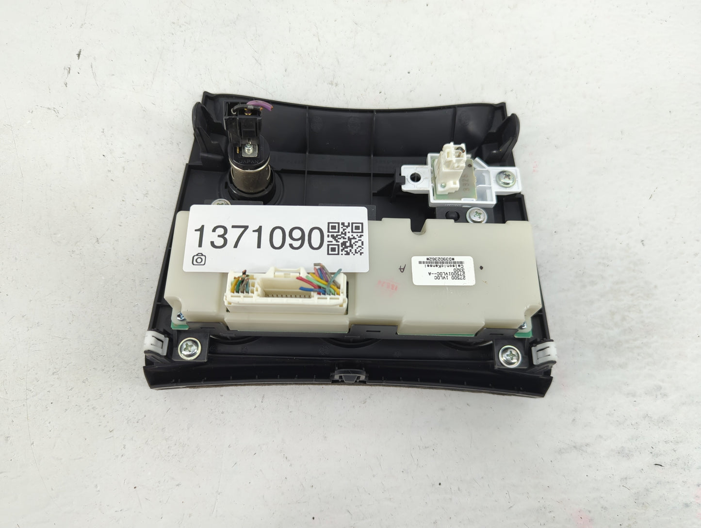 2011-2015 Nissan Rogue Climate Control Module Temperature AC/Heater Replacement P/N:27500 1VL0C Fits Fits 2011 2012 2013 201