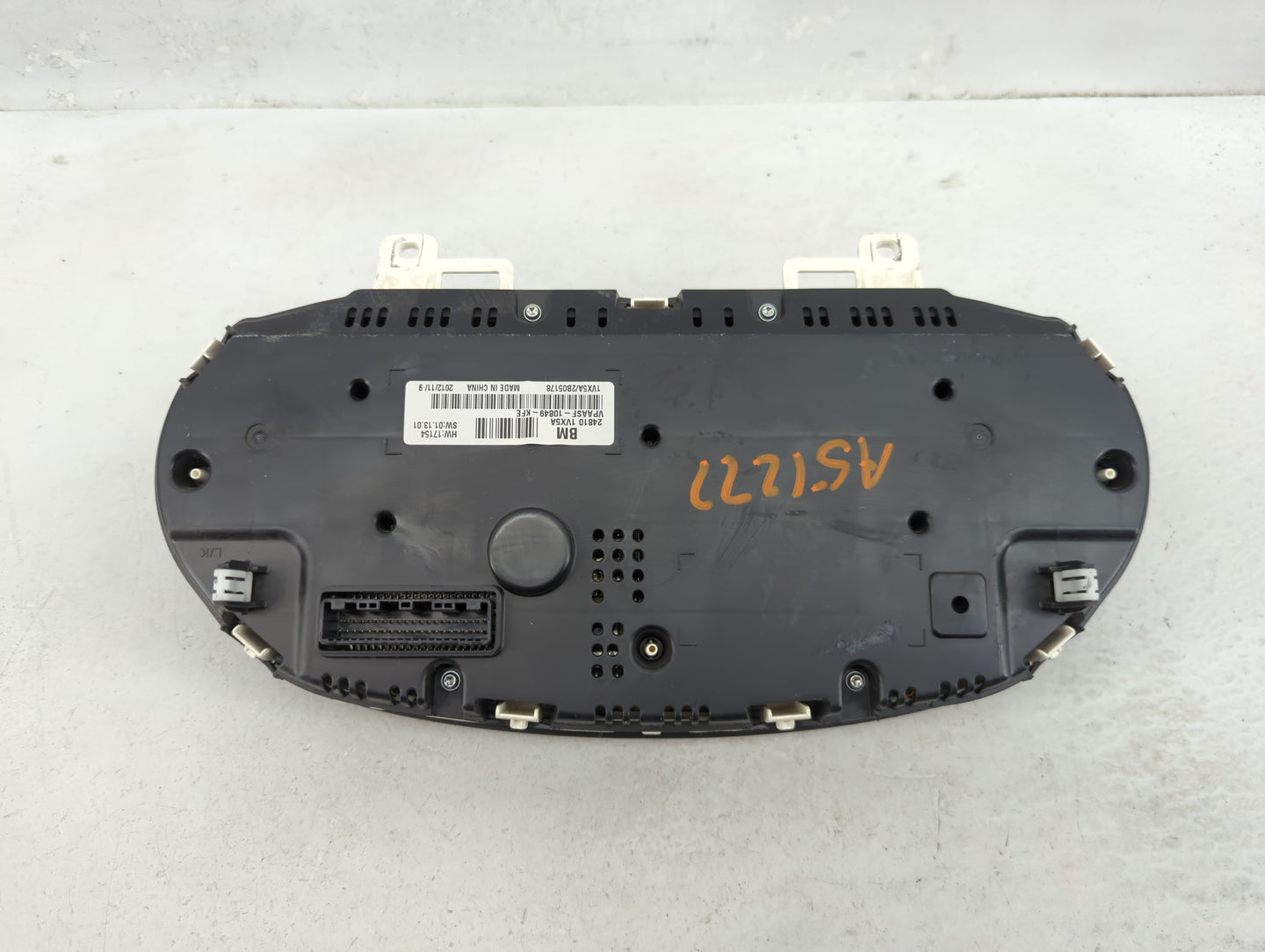 2012-2015 Nissan Rogue Instrument Cluster Speedometer Gauges P/N:24810 1VX5A Fits Fits 2012 2013 2014 2015 OEM Used Auto Par