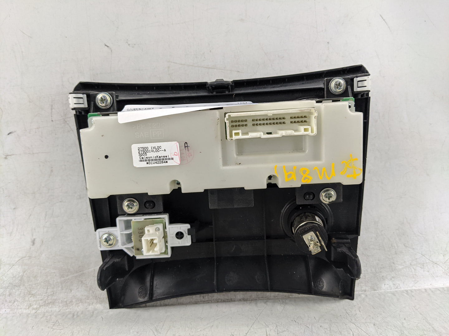 2011-2015 Nissan Rogue Climate Control Module Temperature AC/Heater Replacement P/N:27500 1VL0C Fits Fits 2011 2012 2013 201