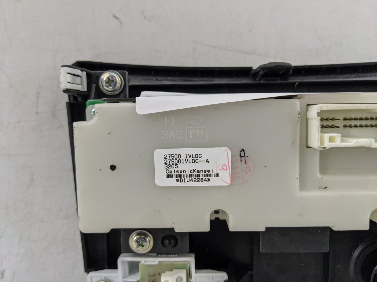2011-2015 Nissan Rogue Climate Control Module Temperature AC/Heater Replacement P/N:27500 1VL0C Fits Fits 2011 2012 2013 201