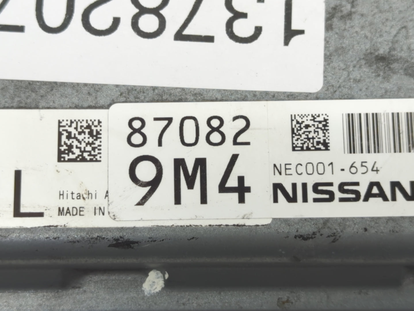 2013-2015 Nissan Rogue PCM Engine Control Computer ECU ECM PCU OEM P/N:NEC001-654 Fits Fits 2013 2014 2015 OEM Used Auto Par