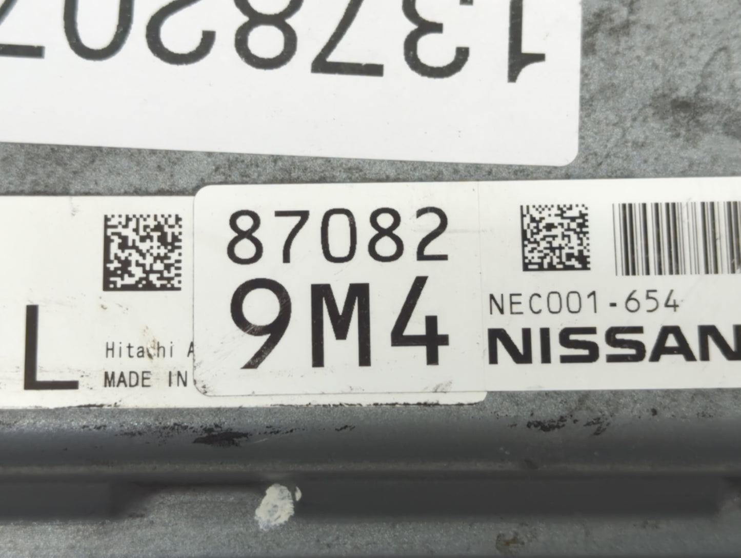 2013-2015 Nissan Rogue PCM Engine Control Computer ECU ECM PCU OEM P/N:NEC001-654 Fits Fits 2013 2014 2015 OEM Used Auto Par