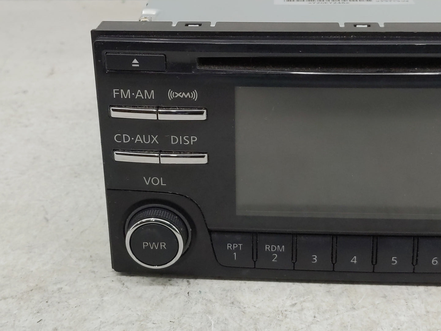 2012-2015 Nissan Rogue Radio AM FM Cd Player Receiver Replacement P/N:28185 1VX2A Fits Fits 2012 2013 2014 2015 OEM Used Aut