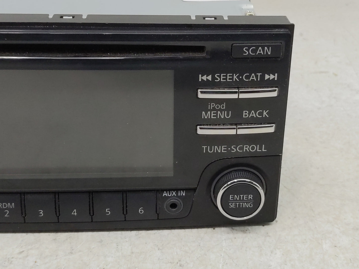 2012-2015 Nissan Rogue Radio AM FM Cd Player Receiver Replacement P/N:28185 1VX2A Fits Fits 2012 2013 2014 2015 OEM Used Aut