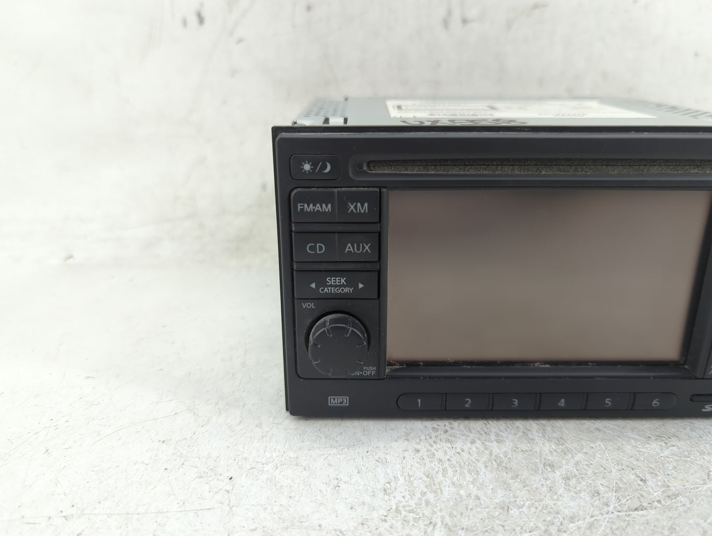 2011-2015 Nissan Rogue Radio AM FM Cd Player Receiver Replacement P/N:259151VY1B 7 612 051 456 Fits Fits 2011 2012 2013 2014