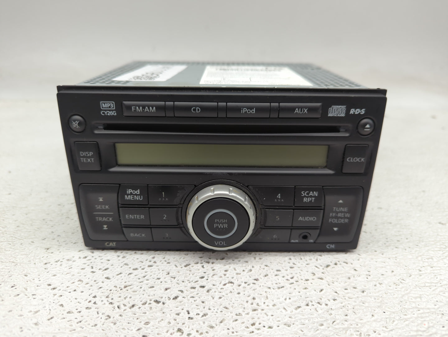 2011-2015 Nissan Rogue Radio AM FM Cd Player Receiver Replacement P/N:28185 1VK1A Fits Fits 2011 2012 2013 2014 2015 OEM Use
