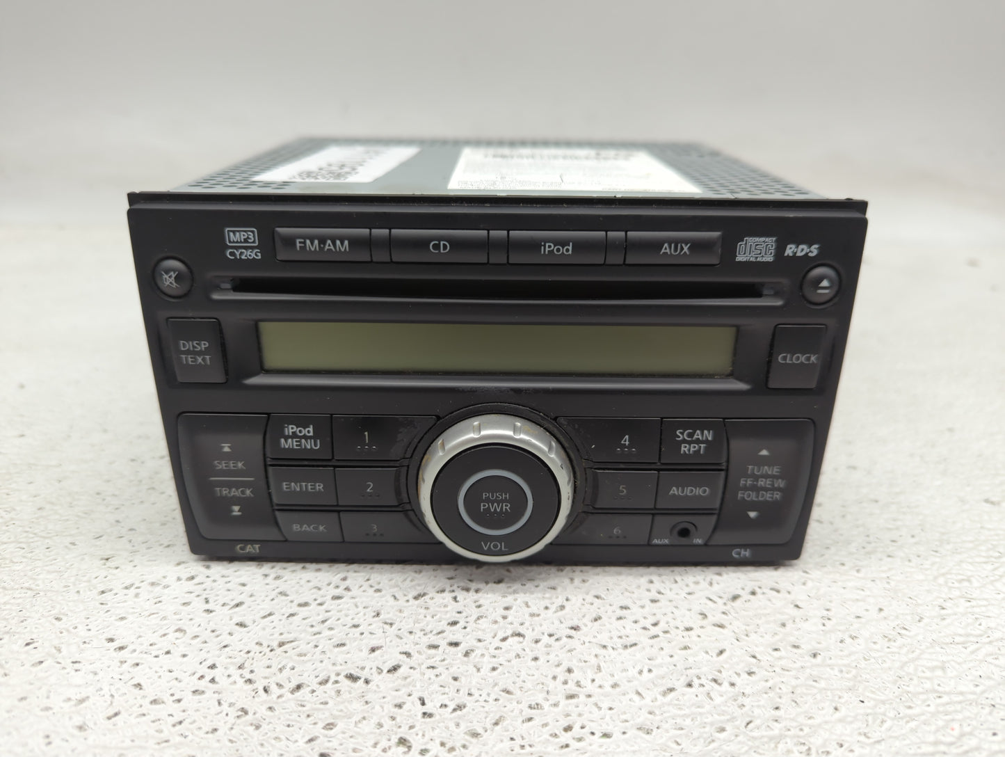 2011-2015 Nissan Rogue Radio AM FM Cd Player Receiver Replacement P/N:28185 1VK1A Fits Fits 2011 2012 2013 2014 2015 OEM Use
