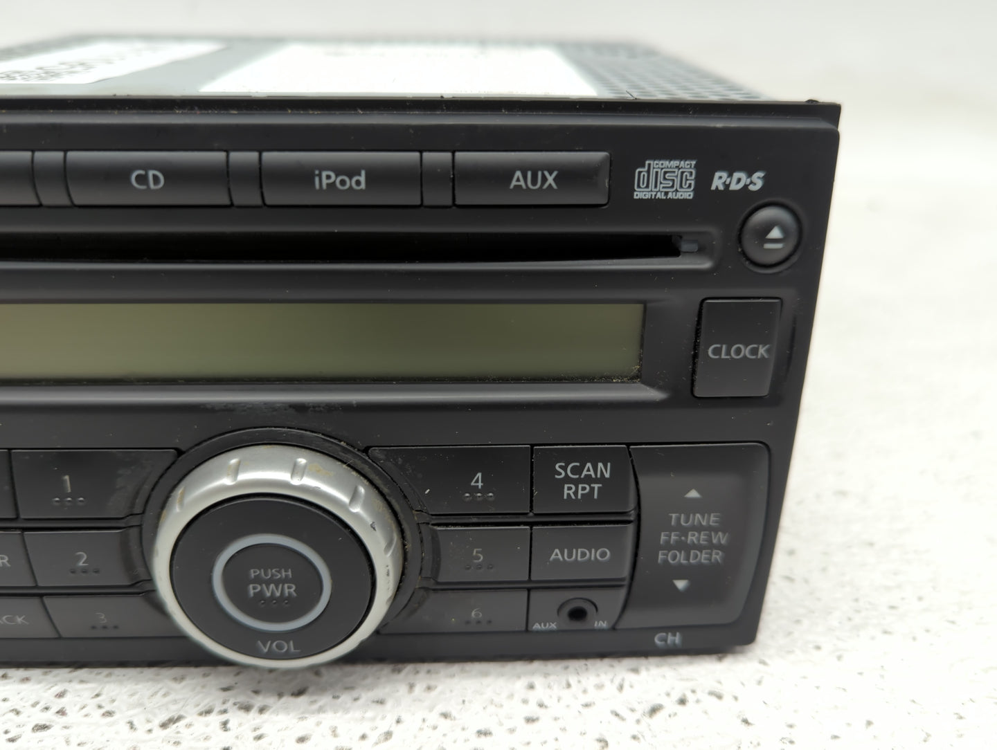 2011-2015 Nissan Rogue Radio AM FM Cd Player Receiver Replacement P/N:28185 1VK1A Fits Fits 2011 2012 2013 2014 2015 OEM Use