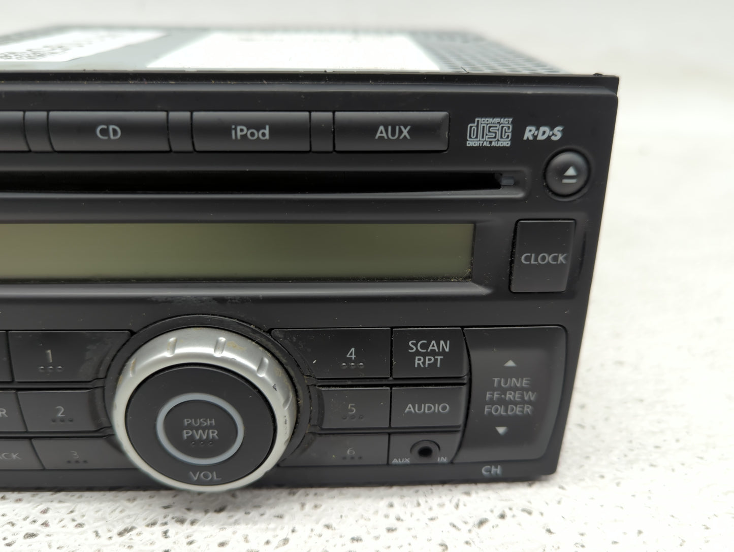 2011-2015 Nissan Rogue Radio AM FM Cd Player Receiver Replacement P/N:28185 1VK1A Fits Fits 2011 2012 2013 2014 2015 OEM Use