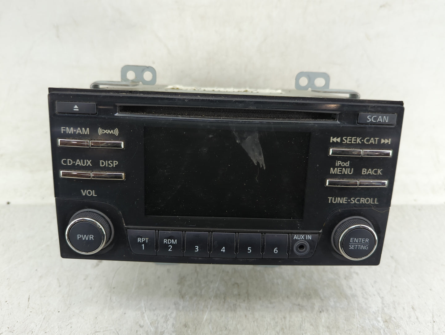 2012-2015 Nissan Rogue Radio AM FM Cd Player Receiver Replacement Fits Fits 2012 2013 2014 2015 OEM Used Auto Parts - Oemuse
